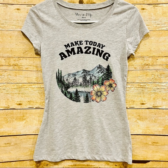 “Make Today Amazing” Juniors T-Shirt - Picture 1 of 4